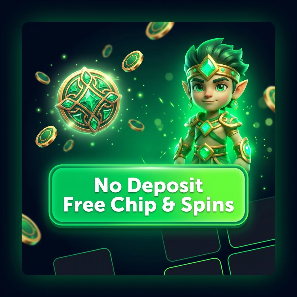 No Deposit Free Chip & Spins