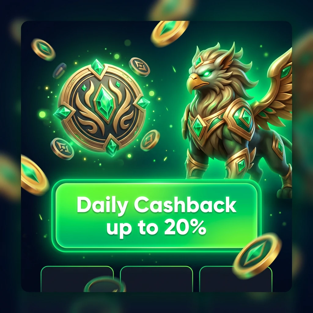 Daily Cashback up to 20%
